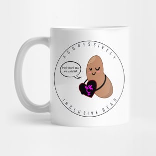 Queercrip Pride: Aggressively Inclusive Bean Mug